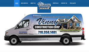 Website Designer for Construction Company